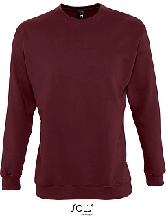SOL'S New Supreme Unisex mikina model 22535440 burgundy