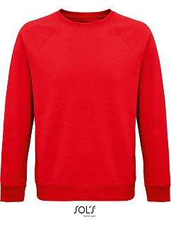 SOL'S Space Unisex raglánová mikina z bio bavlny model 22524265 red