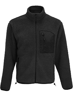 SOL'S Fury Fleecová bunda Sherpa model 22519704 carbon grey/black