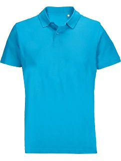 SOL'S Pulse Unisex piqué polo model 22449857 aqua
