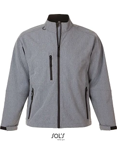 SOL'S Relax Pánská 3-vrstvá softshellová bunda model 22523620 grey melange
