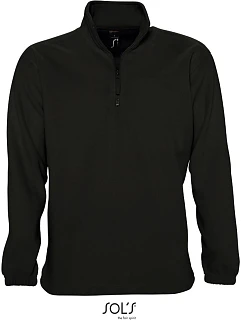 SOL'S Ness Fleecová mikina s 1/2 zipem model 22521519 black