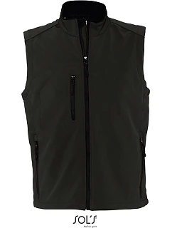 SOL'S Men Pánská 3-vrstvá softshellová vesta black model 22523116