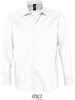 SOL'S Elastická košile s dlouhým rukávem white model 22459954
