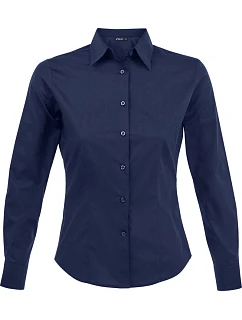 SOL'S Eden Elastická halenka s dlouhým rukávem model 22519328 dark blue