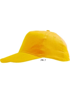 SOL'S Sunny 5 panelová baseballová kšiltovka model 22525342 yellow