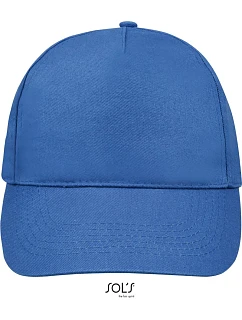 SOL'S Sunny 5 panelová baseballová kšiltovka model 22525352 royal blue