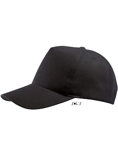 SOL'S Buzz 5 panelová kšiltovka model 22461059 black