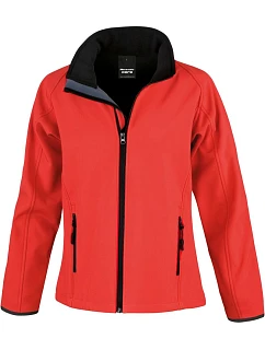 R Dámská 2vrstvá softshell bunda "Printable" 30. red/black model 22428118 - Result