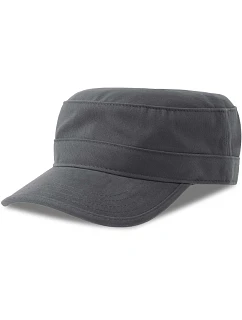 Vojenská kšiltovka dark grey model 22450525 - Atlantis Headwear
