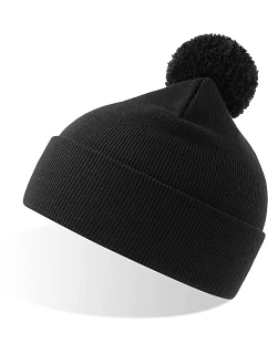 WindS Pletená čepice s bambulí black model 22450553 - Atlantis Headwear
