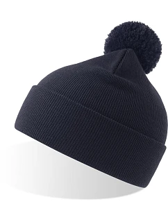 WindS Pletená čepice s bambulí navy model 22450565 - Atlantis Headwear