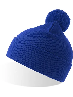 WindS Pletená čepice s bambulí royal model 22450563 - Atlantis Headwear