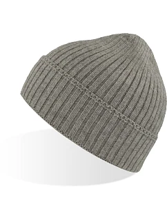 Pletená čepice "" grey melange model 22479578 - Atlantis Headwear