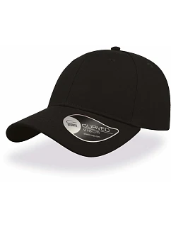 6 panelová kšiltovka "" black model 22479085 - Atlantis Headwear