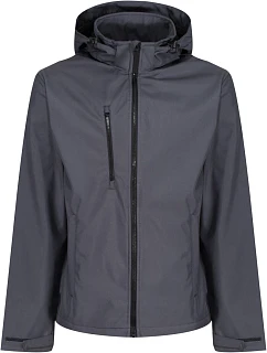 TRA 701 3vrstvá softshellová bunda s kapucí  grey/black model 22526232 - Regatta