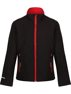TRA Dětská 2vrstvá softshellová bunda 36.A red model 22526292 - Regatta