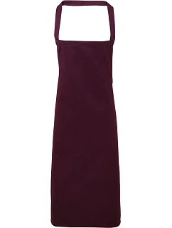 Premier PR 102 Zástěra z bio bavlny 39.0102 aubergine