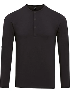 PR 218 Pánské tričko s dl. rukávy black model 22476465 - Premier