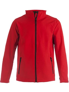 Pánská 3vrstvá softshellová bunda 40. fire red model 22517114 - Promodoro