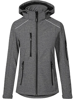 Dámská 3vrstvá softshellová bunda 40. heather grey model 22517443 - Promodoro