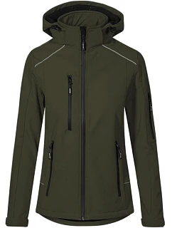 Dámská zimní softshellová bunda 40. khaki model 22517530 - Promodoro