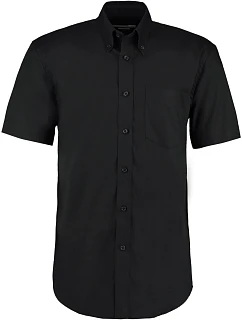 Kustom Kit KK 109 (13,5-18) Košile Oxford s krátkým rukávem 43.0109 black