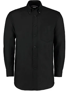 Kustom Kit KK 351 (13,5-18) Pracovní košile Oxford s dlouhým rukávem 43.0351 black