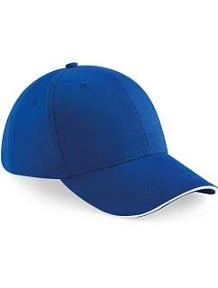 B 20 6 panelová sandwich kšiltovka  bright royal/white model 22481348 - Beechfield