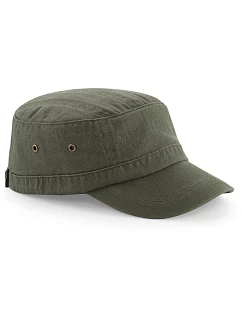 B 38 Kšiltovka  vintage olive model 22432905 - Beechfield