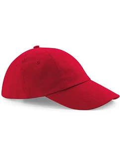 B 58 6 panelová nízkoprofilová kšiltovka model 22481614 classic red - Beechfield