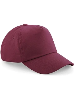 B Dětská 5 panelová kšiltovka "Original" 53.0 burgundy model 22481248 - Beechfield
