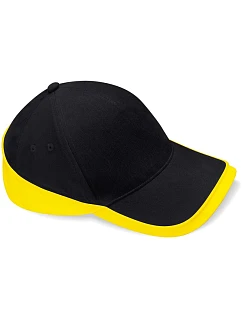 B 171 5 panelová  kšiltovka black/yellow model 22481676 - Beechfield