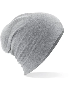 B  bavlněná čepice 53.0 heather grey model 22481728 - Beechfield