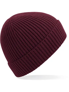 B Pletená čepice 53.0 burgundy model 22481746 - Beechfield