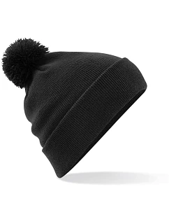 B 426 Originální čepice s bambulí model 22481774 black - Beechfield