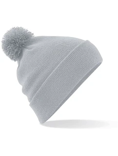 B 426 Originální čepice s bambulí model 22481778 light grey - Beechfield