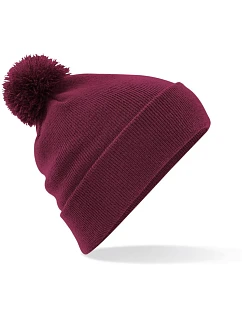 B 426 Originální čepice s bambulí model 22481786 burgundy - Beechfield