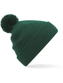 B 426 Originální čepice s bambulí model 22481780 bottle green - Beechfield