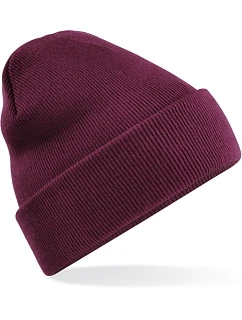 B Pletená čepice  53.0 burgundy model 22432975 - Beechfield