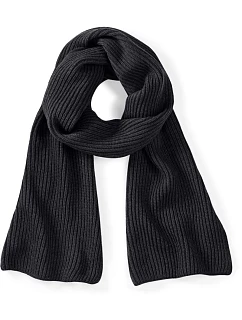 B Pletená šála 53.0 black model 22433332 - Beechfield