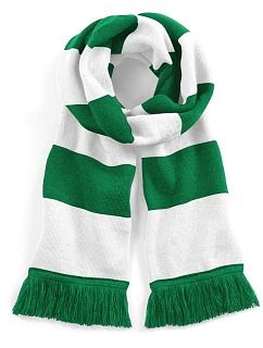 B 479 Šála  kelly green/white model 22433360 - Beechfield