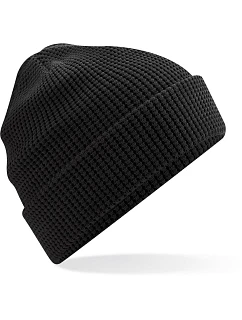 B Pletená bio čepice s úpletem 53.0 black model 22432989 - Beechfield