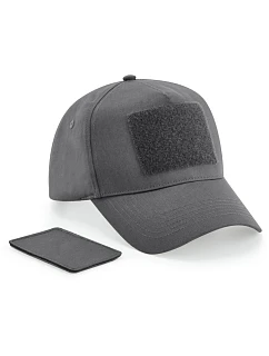 B 638 5 panelová čepice s nášivkou model 22482073 graphite grey - Beechfield