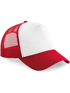 B 640 5 panelová Trucker kšiltovka model 22482107 classic red/white - Beechfield