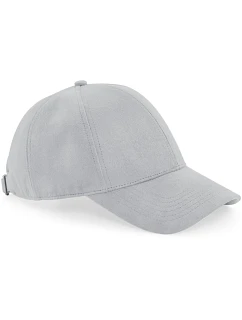 Beechfield B 656 6 panelová kšiltovka "Faux Suede" 53.0656 light grey