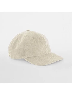 Beechfield B 682 6 panelová kšiltovka "Heritage Cord Cap" 53.0682 stone