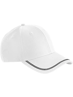 B 6 panelová kšiltovka  53. white/black model 22456547 - Beechfield