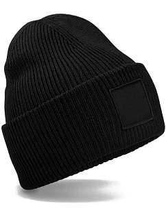 B Pletená čepice Patch 53. black model 22442489 - Beechfield