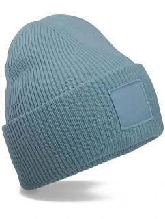 B Pletená čepice Patch 53. dusty blue model 22442507 - Beechfield